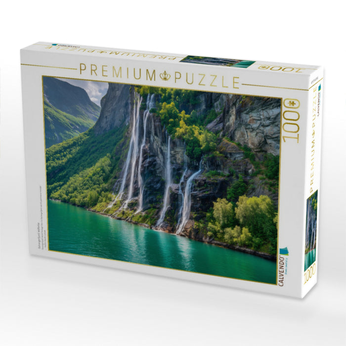Geirangerfjord, Welterbe - CALVENDO Foto-Puzzle'