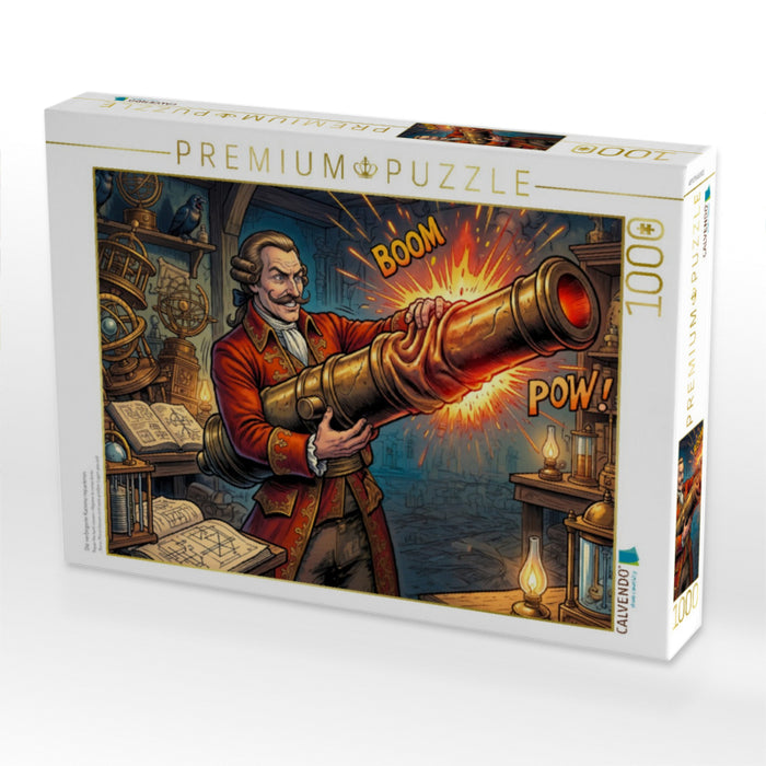 Die verbogene Kanone reparieren - CALVENDO Foto-Puzzle'