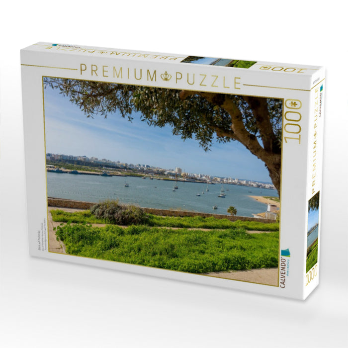 Blick auf Portimão - CALVENDO Foto-Puzzle'