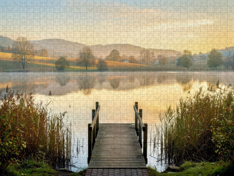 Wenn Stille Geschichten schreibt. - CALVENDO Foto-Puzzle'