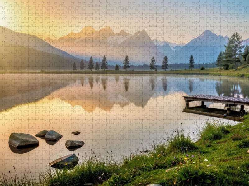 Ein Motiv aus dem Kalender Friedliche Landschaften - CALVENDO Foto-Puzzle'