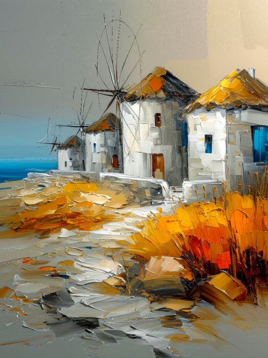 Mykonos im strahlenden Sonnenschein - CALVENDO Foto-Puzzle'