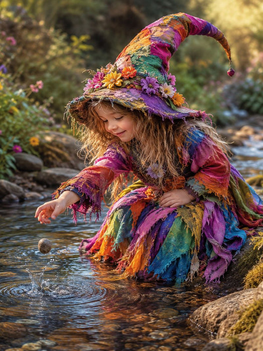 Lieblinsplätzchen am Bach - CALVENDO Foto-Puzzle'
