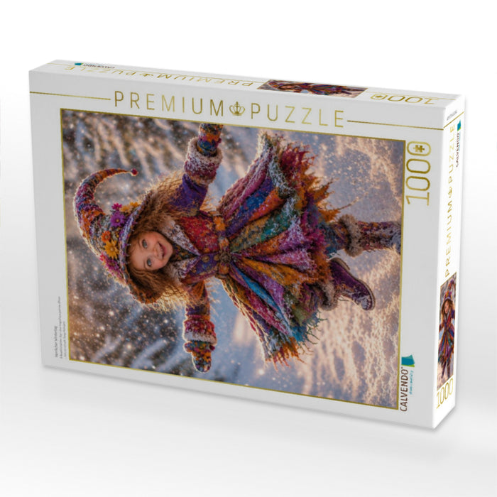 Herrlicher Wintertag - CALVENDO Foto-Puzzle'