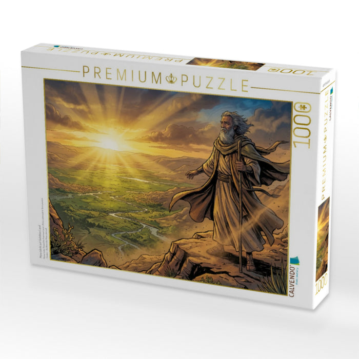 Mose blickt auf Gelobtes Land - CALVENDO Foto-Puzzle'