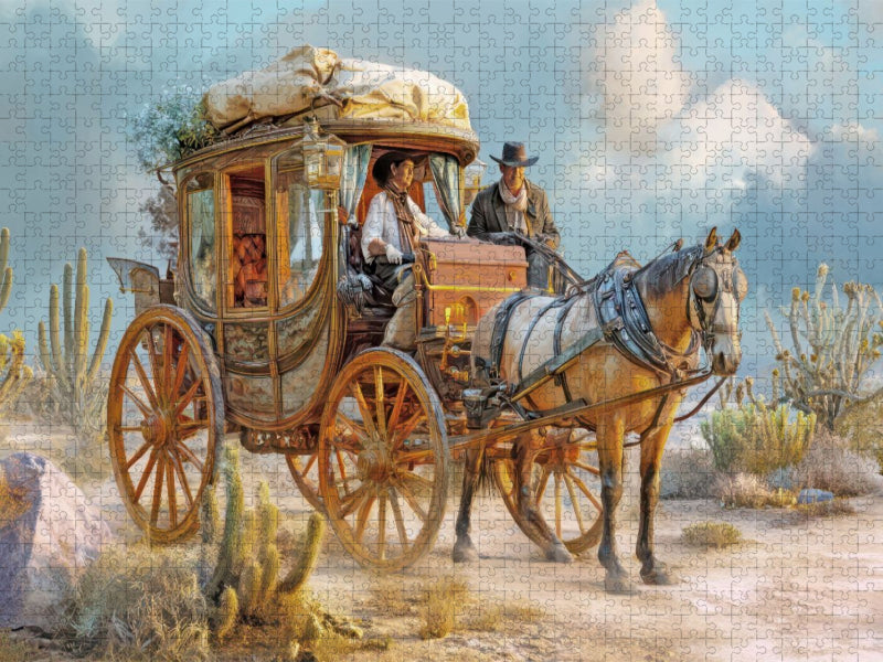 Der Wilde Westen - CALVENDO Foto-Puzzle'
