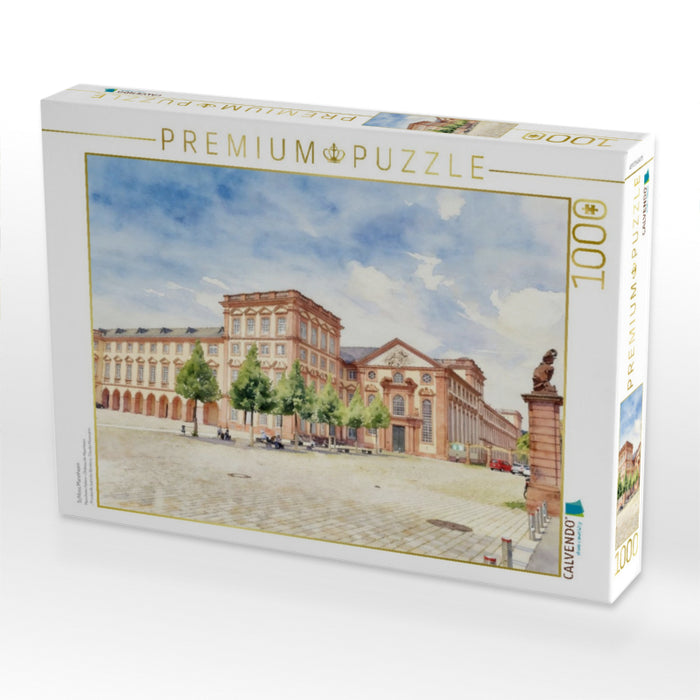 Schloss Mannheim - CALVENDO Foto-Puzzle'