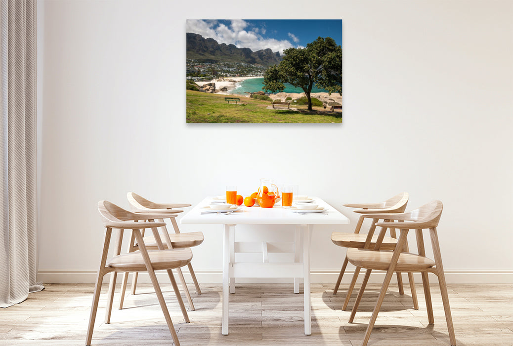 Premium Textil-Leinwand Camps Bay