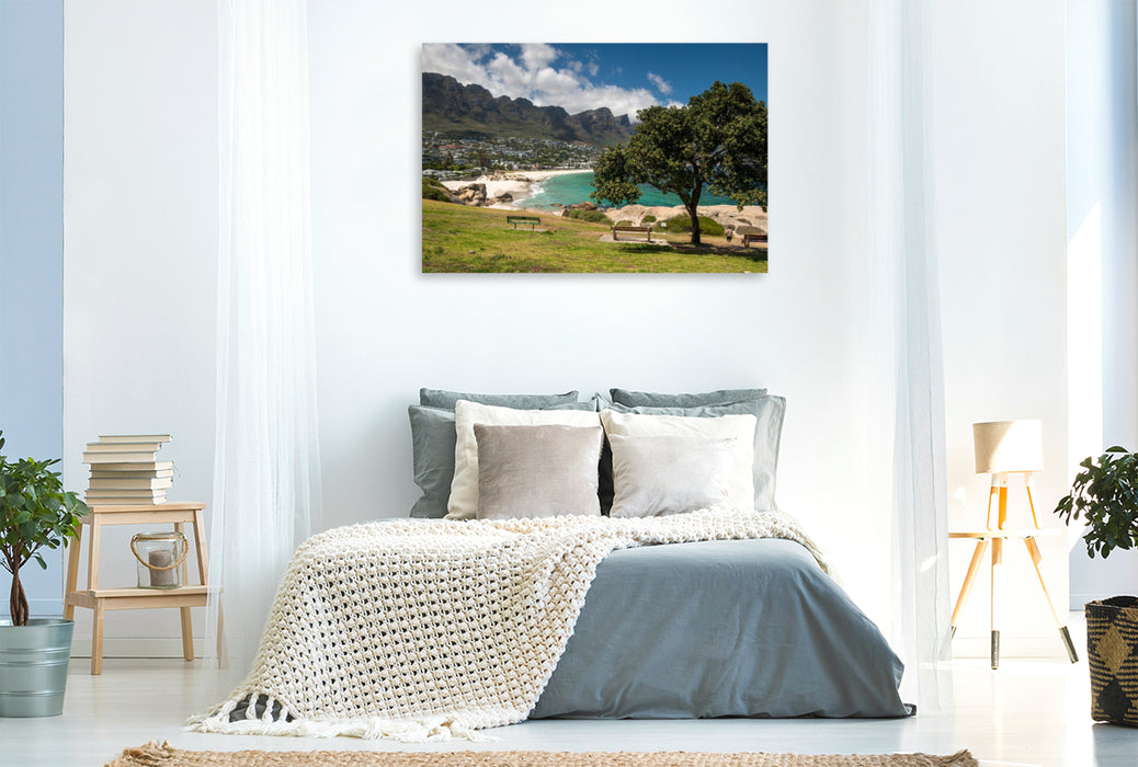 Premium Textil-Leinwand Camps Bay