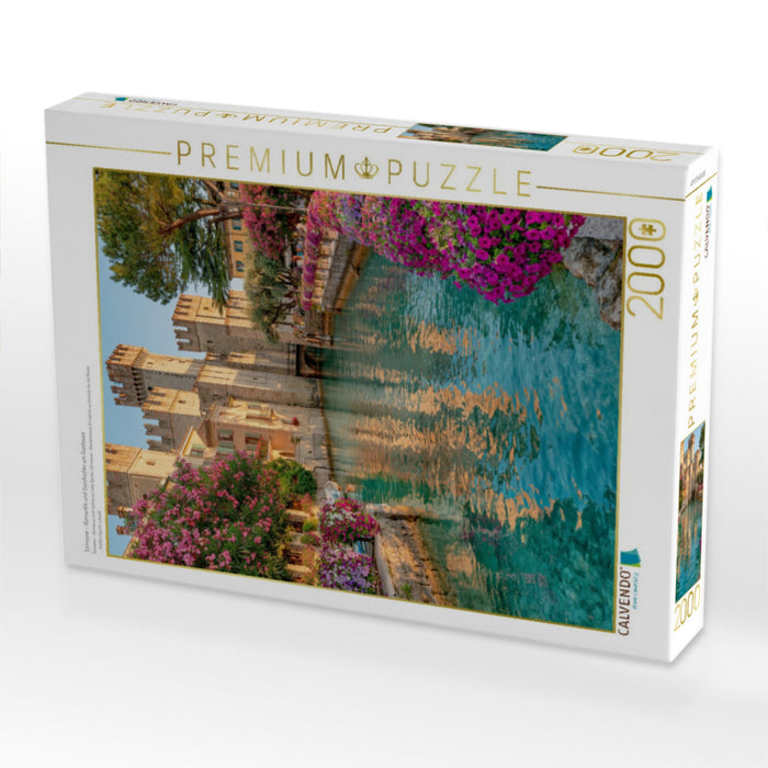 Sirmione – Romantik und Geschichte am Gardasee - CALVENDO Foto-Puzzle'