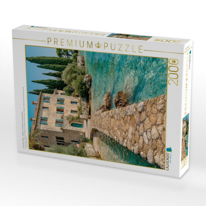 Punta San Vigilio – Mediterrane Eleganz am Lago di Garda - CALVENDO Foto-Puzzle'