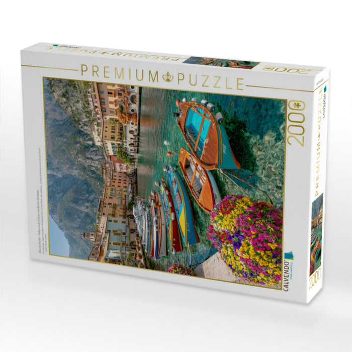 Riva del Garda – Farben und Licht am nördlichen Gardasee - CALVENDO Foto-Puzzle'