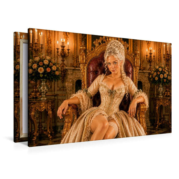 Premium Textil-Leinwand Vivienne