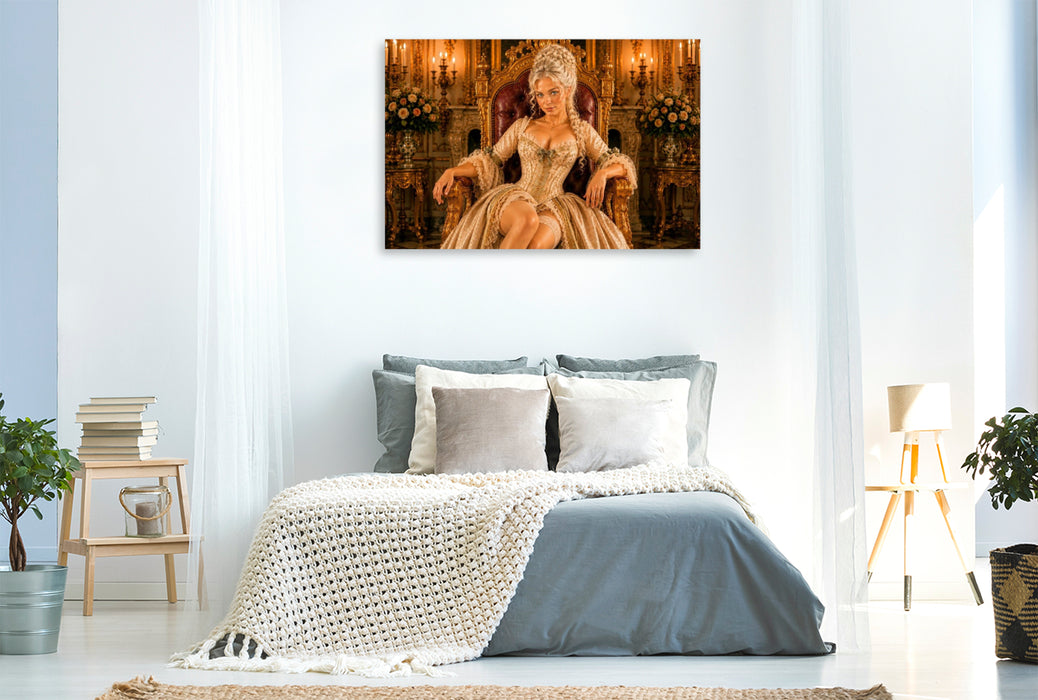 Premium Textil-Leinwand Vivienne