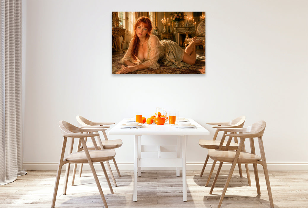 Premium Textil-Leinwand Colette