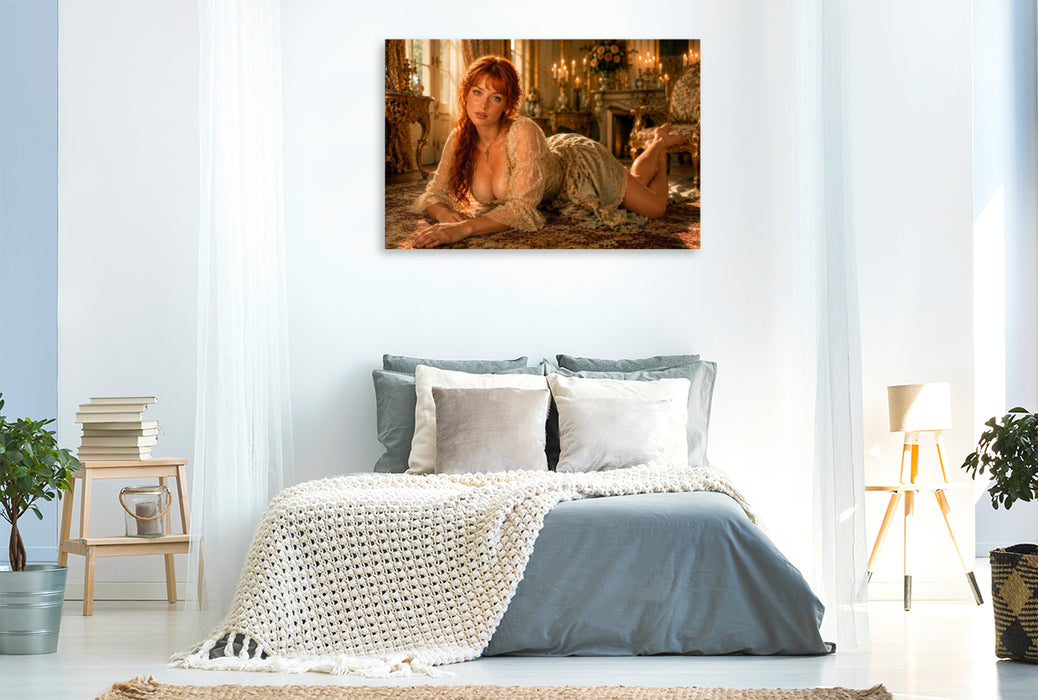 Premium Textil-Leinwand Colette