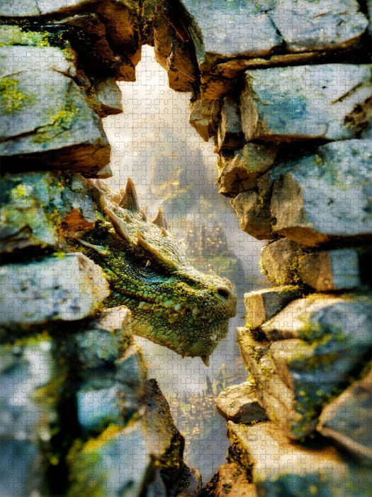 Ein Motiv aus dem Kalender "Das Flüstern dahinter" - CALVENDO Foto-Puzzle'