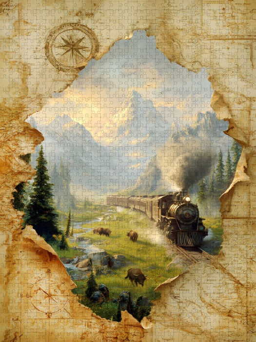 Ein Motiv aus dem Kalender "Das Flüstern dahinter" - CALVENDO Foto-Puzzle'