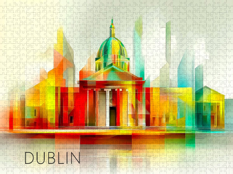 Dublin - CALVENDO Foto-Puzzle'