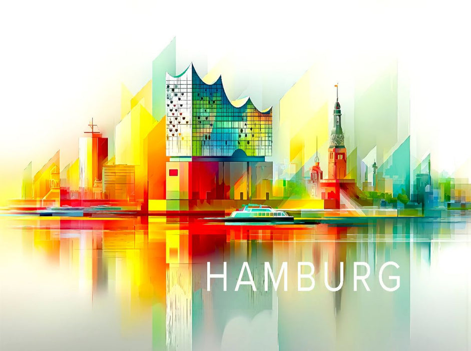 Hamburg - CALVENDO Foto-Puzzle'