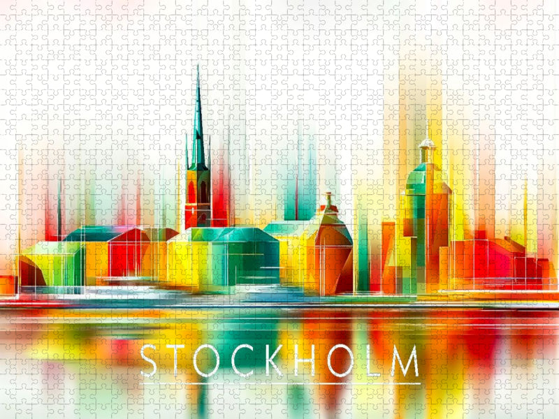 Stockholm - CALVENDO Foto-Puzzle'