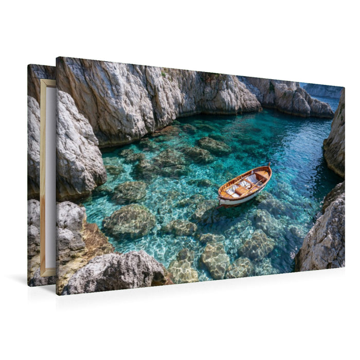Premium Textil-Leinwand Ein Motiv aus dem Kalender Dolce Vita am Mittelmeer