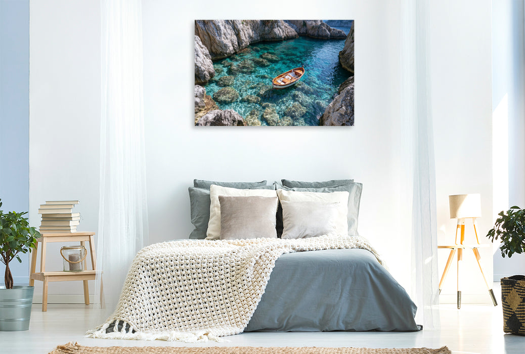 Premium Textil-Leinwand Ein Motiv aus dem Kalender Dolce Vita am Mittelmeer