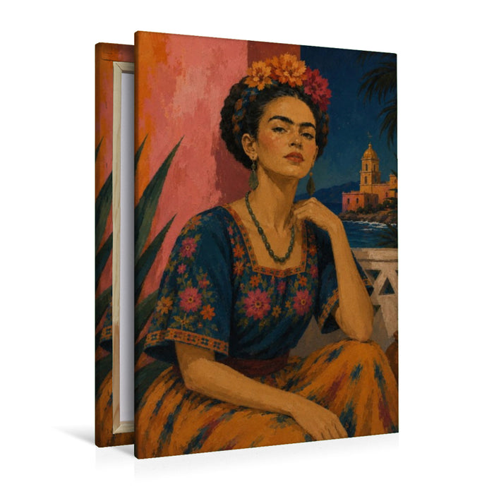 Premium Textil-Leinwand Summer Carries Memories