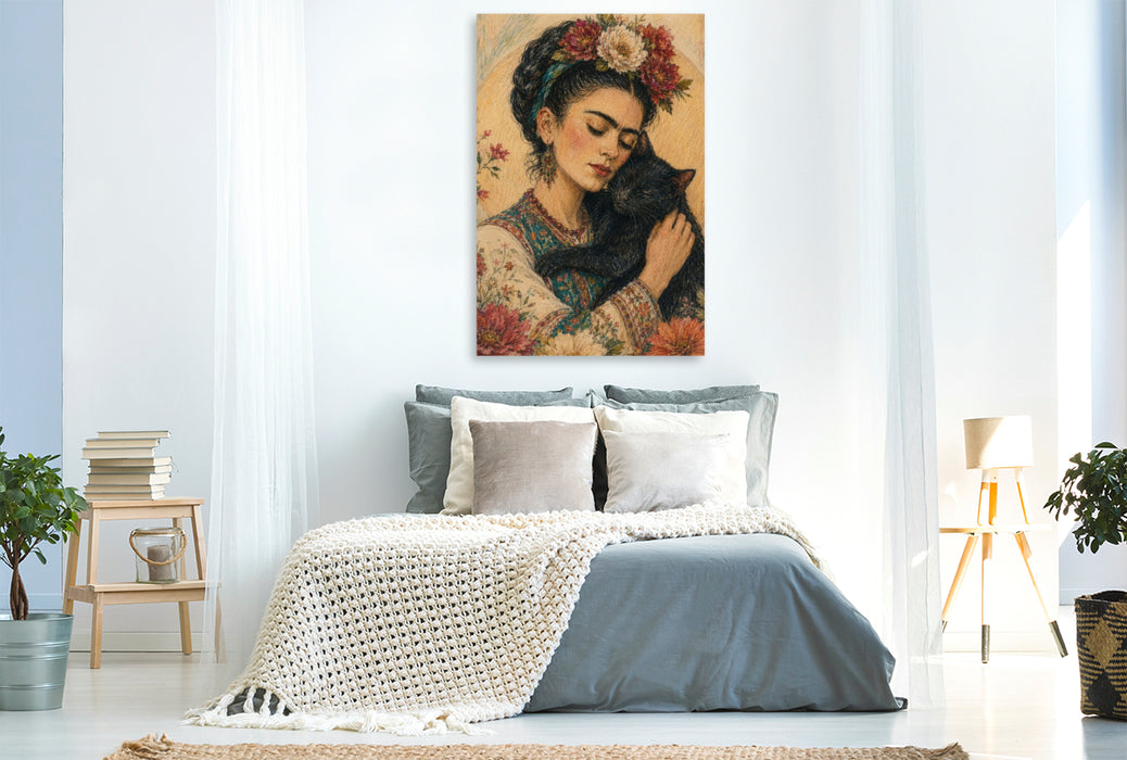Premium Textil-Leinwand The Language of Nature