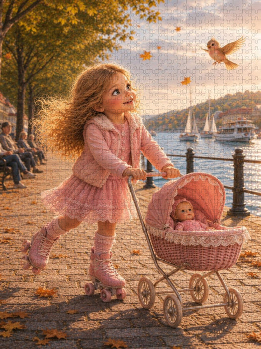 Herbstausflug - CALVENDO Foto-Puzzle'