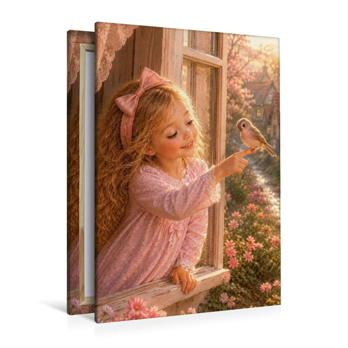 Premium Textil-Leinwand Wunder des Morgens