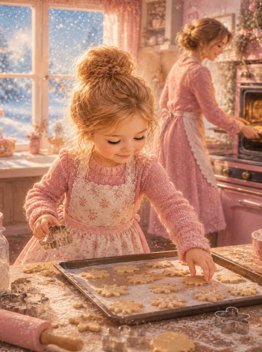 Weihnachtliche Backstube - CALVENDO Foto-Puzzle'