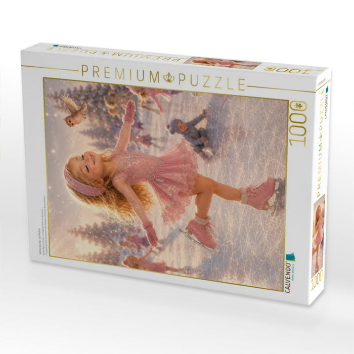Winterzauber auf Kufen - CALVENDO Foto-Puzzle'
