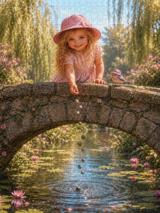 Der kleine Glücksstein - CALVENDO Foto-Puzzle'