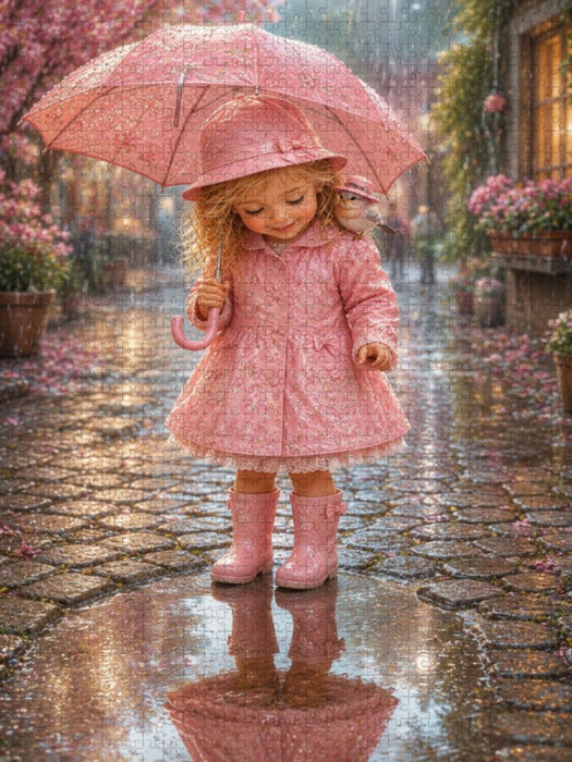 Regenwetter - CALVENDO Foto-Puzzle'