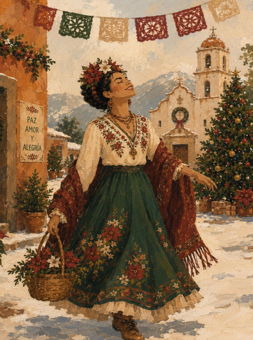 Where Christmas Smells Like Flowers - CALVENDO Foto-Puzzle'