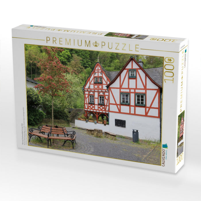 Monreal, Fachwerkdorf in der Eifel - CALVENDO Foto-Puzzle'