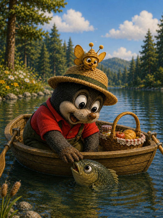 Abenteuer auf dem Sonnensee - CALVENDO Foto-Puzzle'