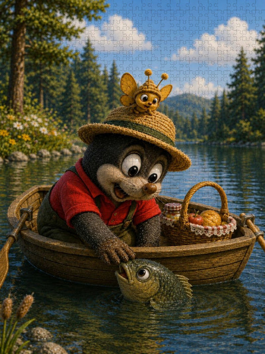 Abenteuer auf dem Sonnensee - CALVENDO Foto-Puzzle'