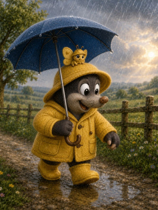 Regenwetter - CALVENDO Foto-Puzzle'