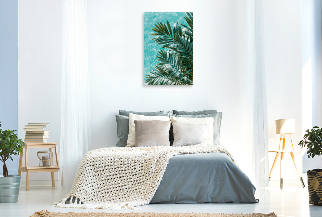Premium Textil-Leinwand Küstenmomente voller Sonne und Freiheit