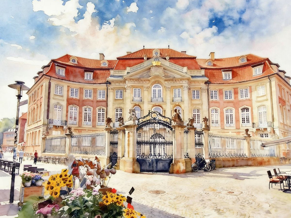 Erbdrostenhof in Bielefeld - CALVENDO Foto-Puzzle'