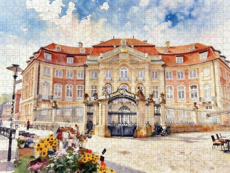Erbdrostenhof in Bielefeld - CALVENDO Foto-Puzzle'