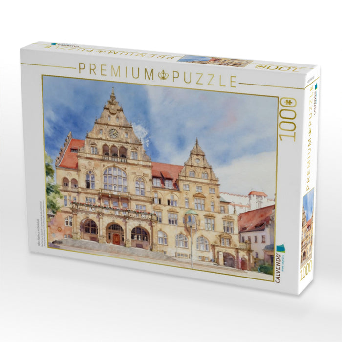 Altes Rathaus in Bielefeld - CALVENDO Foto-Puzzle'