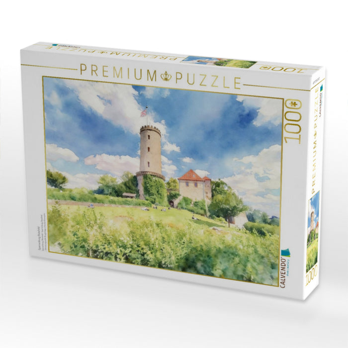 Sparrenburg Bielefeld - CALVENDO Foto-Puzzle'