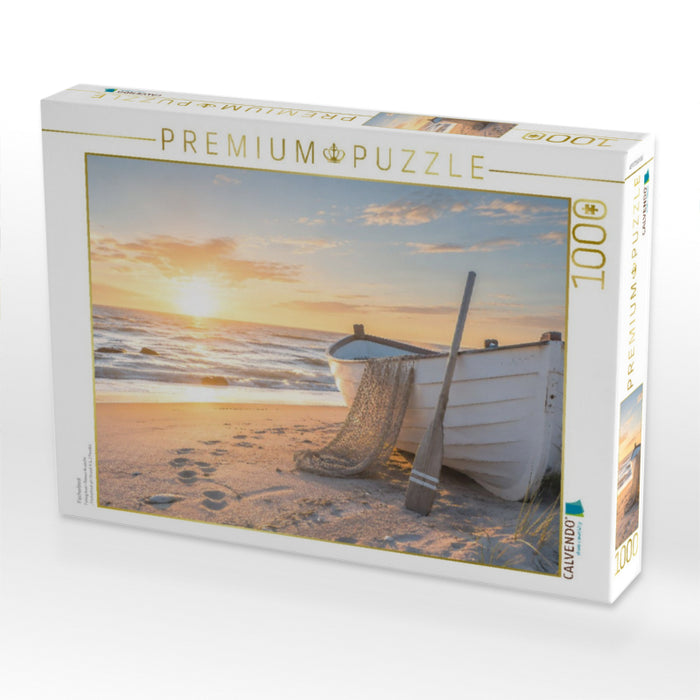 Fischerboot - CALVENDO Foto-Puzzle'