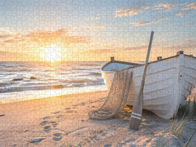 Fischerboot - CALVENDO Foto-Puzzle'