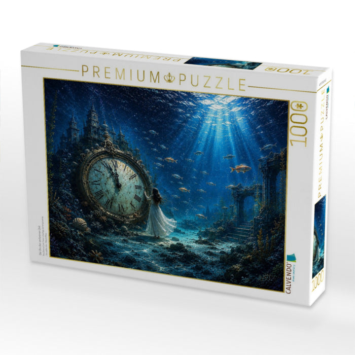 Die Uhr der verlorenen Zeit - CALVENDO Foto-Puzzle'