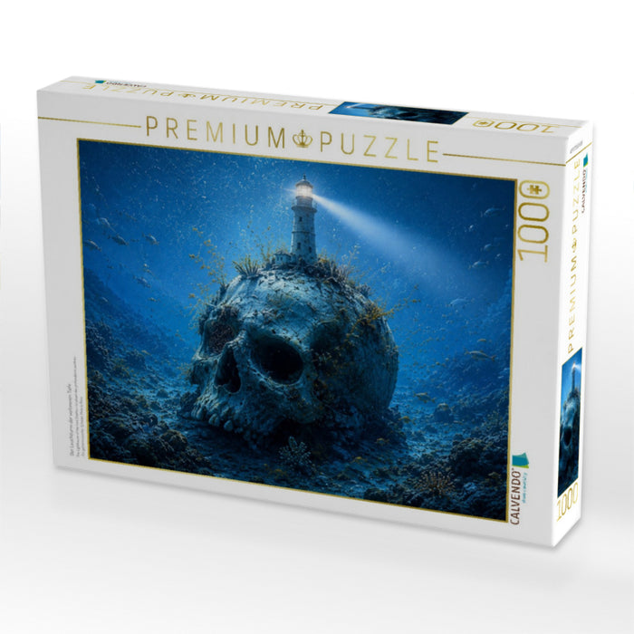Der Leuchtturm der verlorenen Tiefe - CALVENDO Foto-Puzzle'