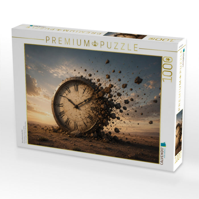 Die zerbrechende Zeit - CALVENDO Foto-Puzzle'